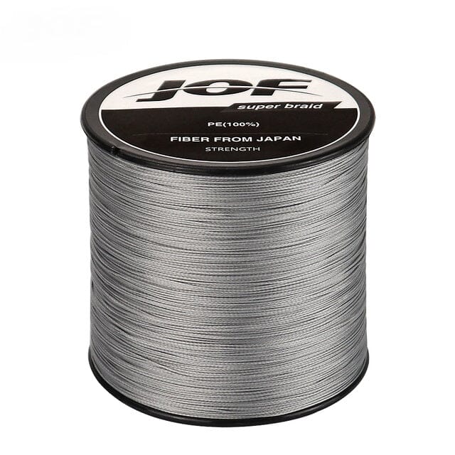 Linha de Pesca Multifilamento Jof 4 Fios Linha de Pesca Multifilamento Jof 4 Fios Importe Go Cinza 300M 10LB 