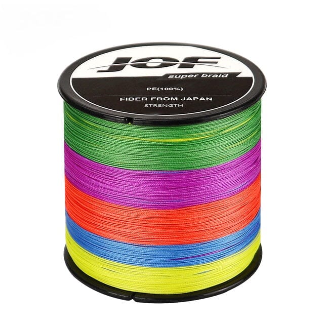 Linha de Pesca Multifilamento Jof 4 Fios Linha de Pesca Multifilamento Jof 4 Fios Importe Go Colorido 300M 10LB 