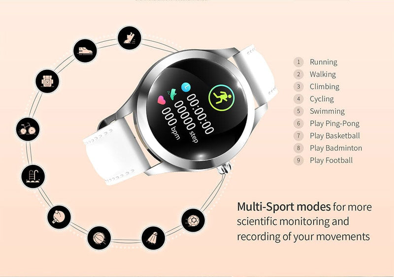 Novo Smartwatch Feminino KW10 0 Importe Go 